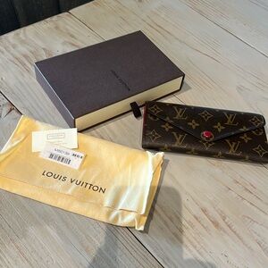 COPY - Louis Vuitton Josephine Monogram Rouge wallet